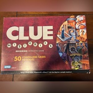 Clue Mysteries Board Game